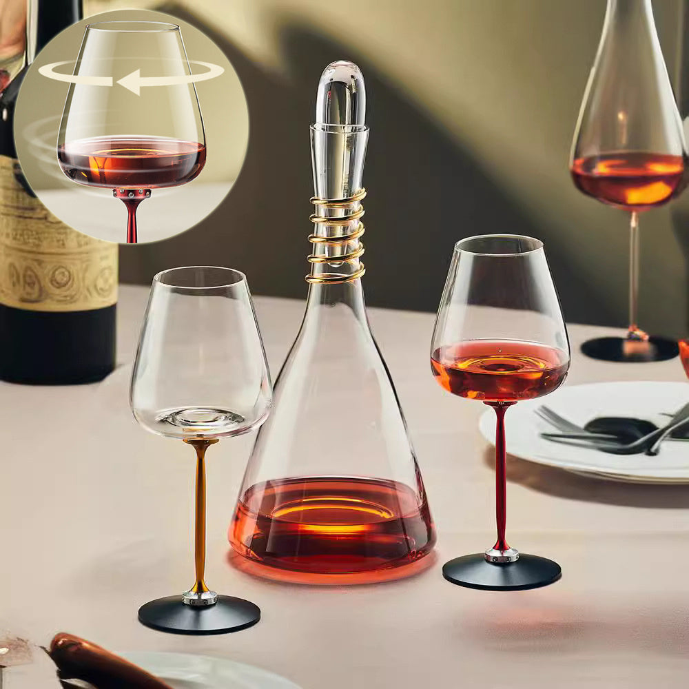 Fancy Decanter Creative Rotational Wine Glasses