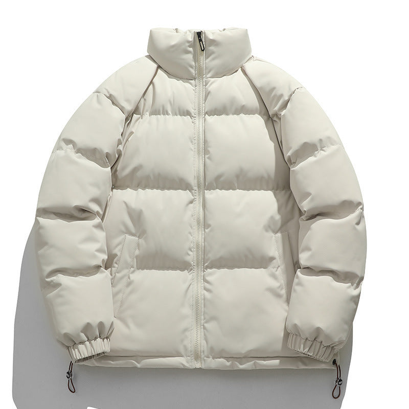 Men's Stand Collar Loose And Warm Down Coat
