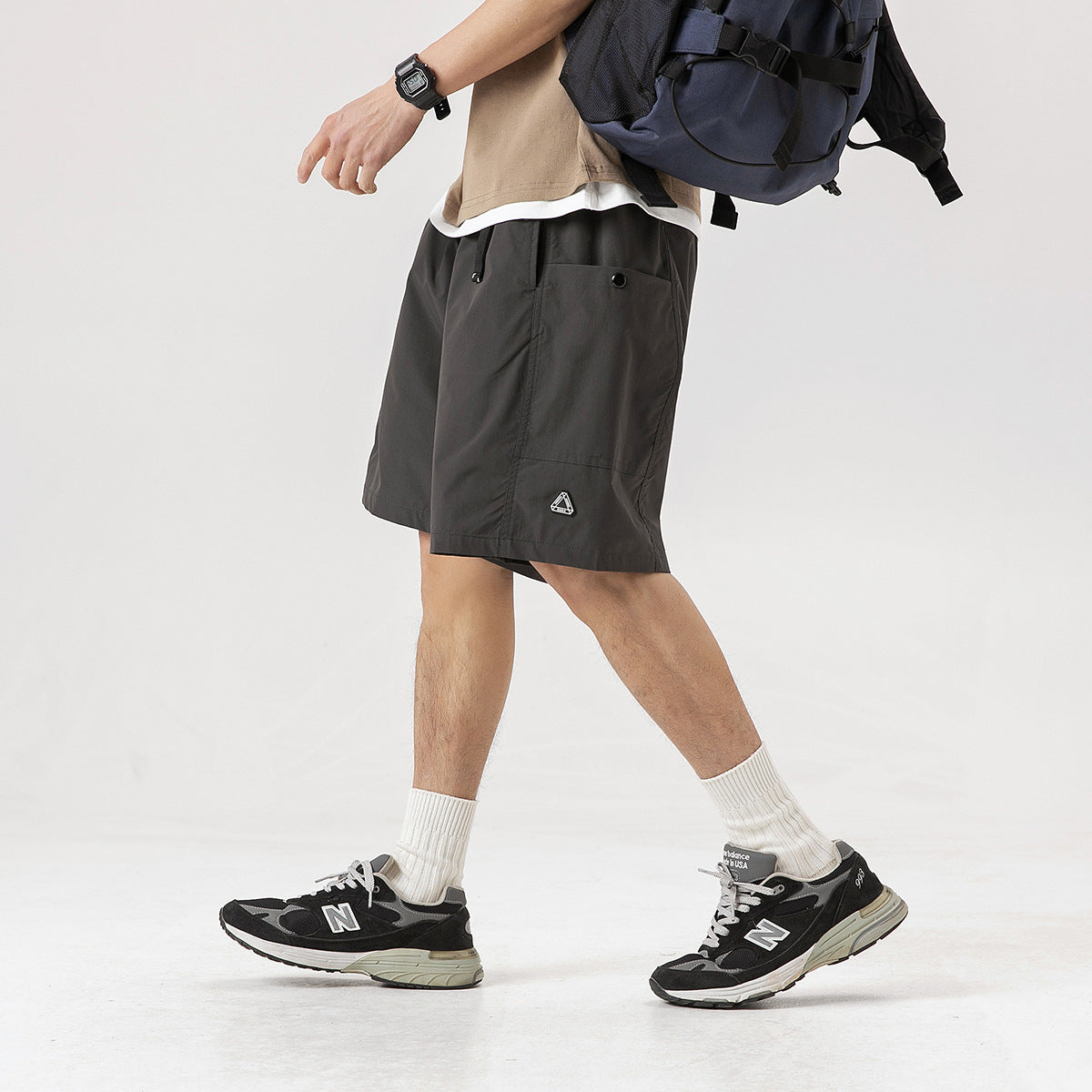 Fashion Personality Retro Workwear Shorts