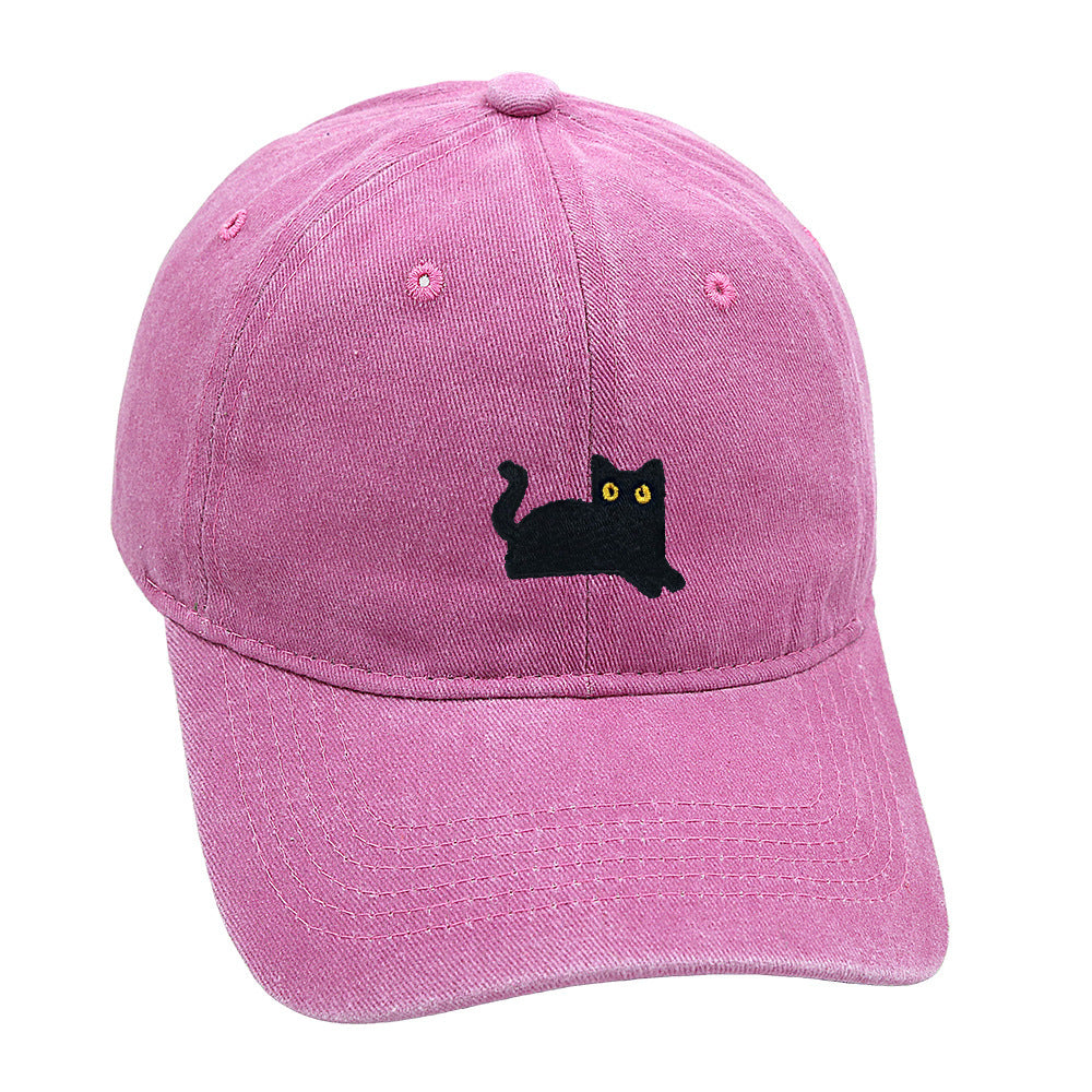 Retro Distressed Men And Women Peaked Cap