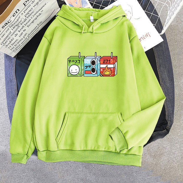 Dream Team Saftboxen Print Hoodies Dream Smp Ästhetik