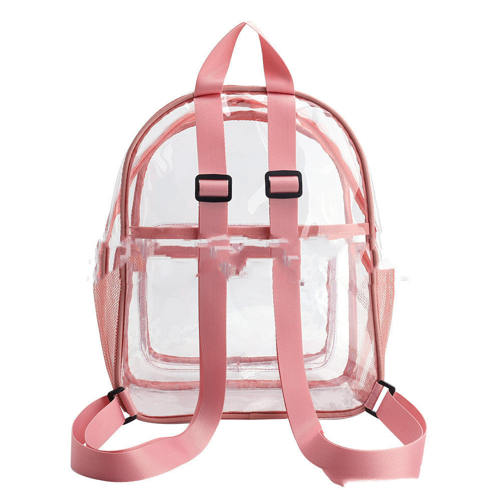 Simple Style Transparent Bag