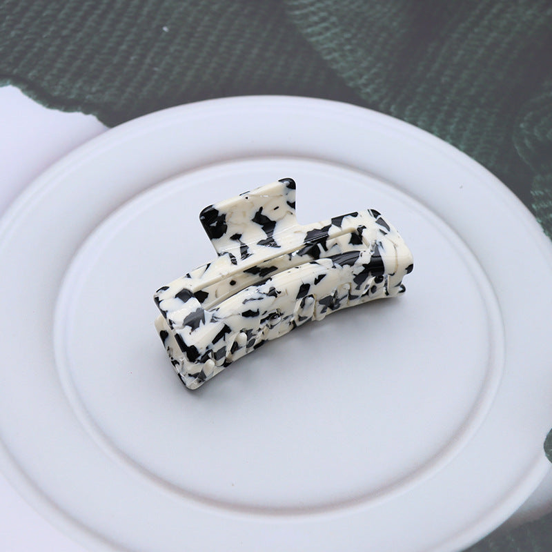 Acetate Medium Hollow Square Hair Claw