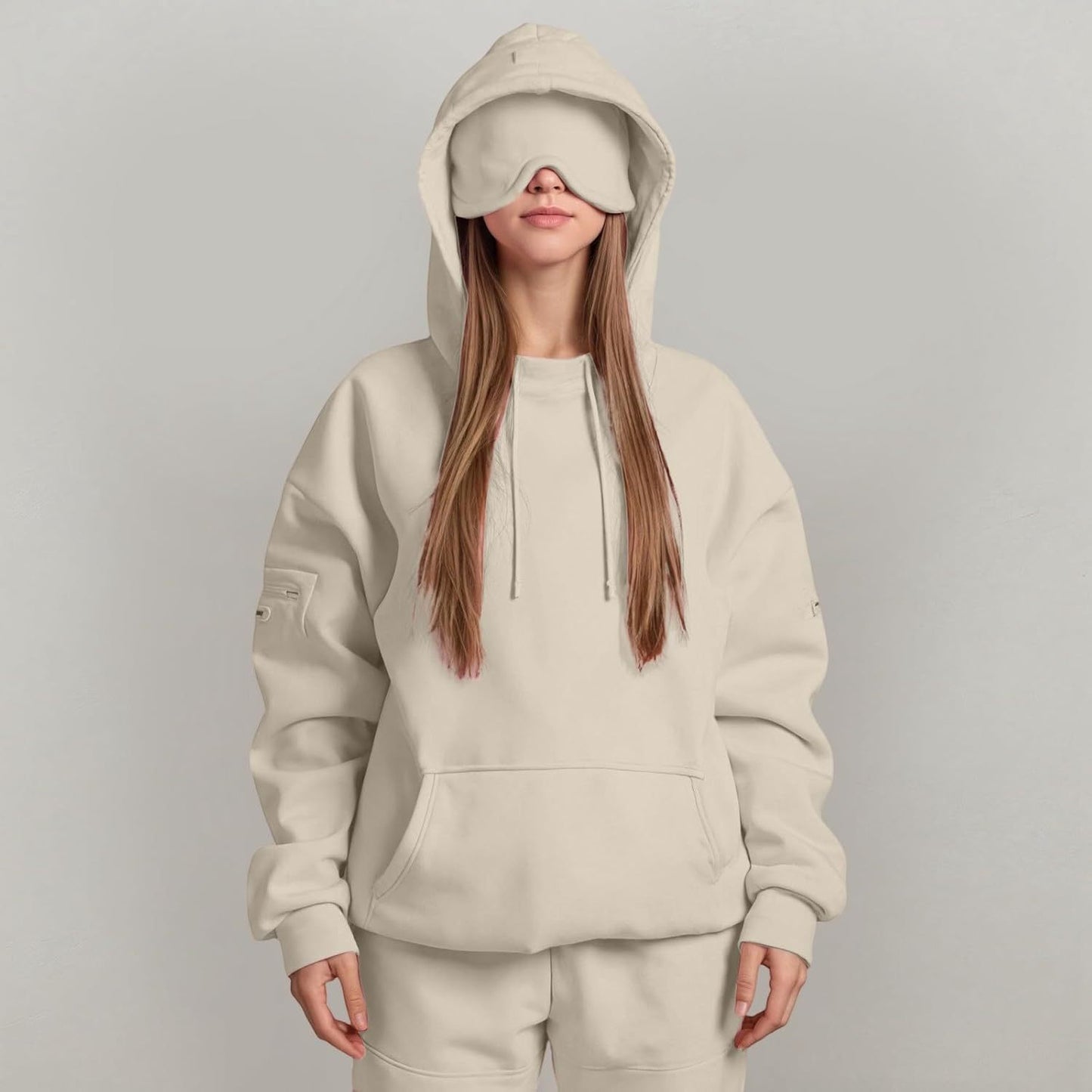 Women's Fashion Hoodie with Eye Blind