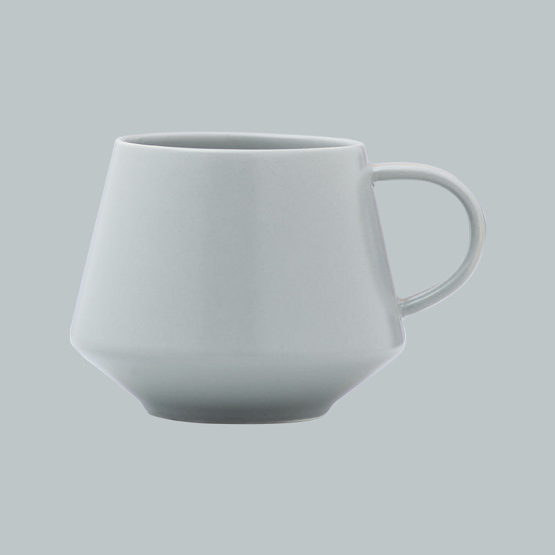 Large Capacity Simple Macron Ceramic Mug