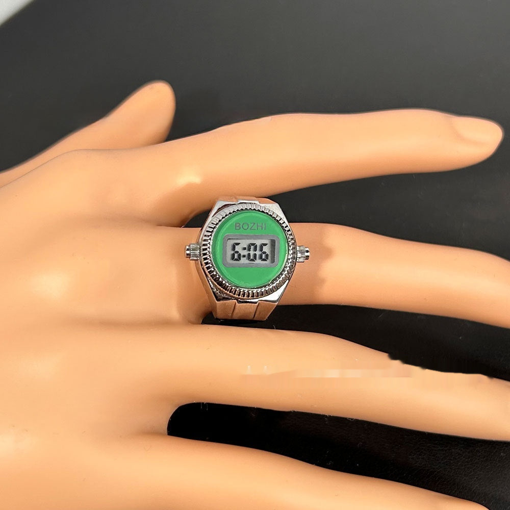Women's Fashion Digital Display Mini Ring Watch