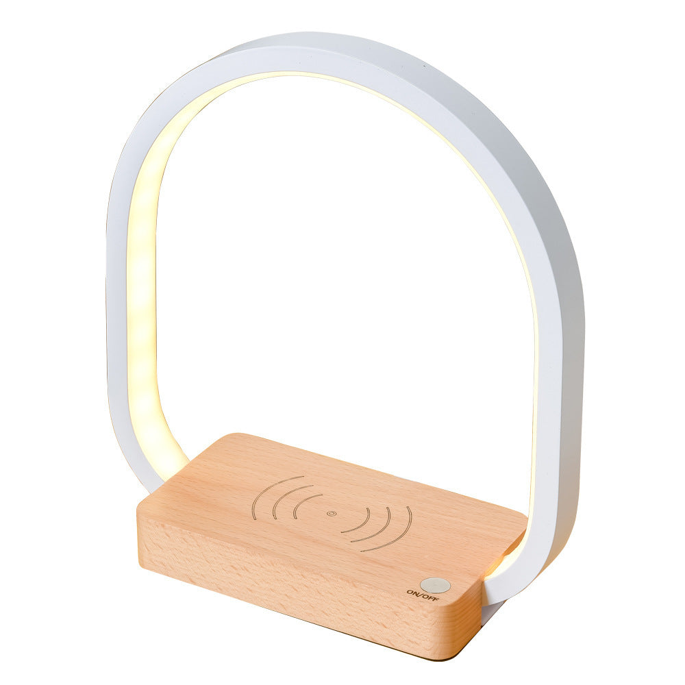 Multifunctional table lamp with Wireless Charger