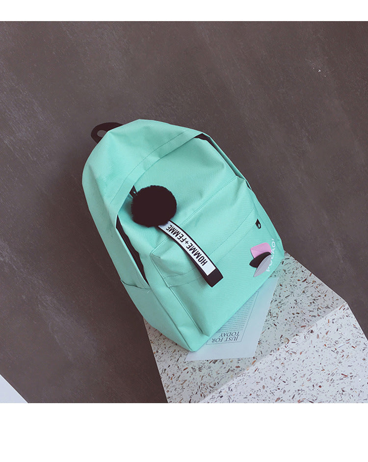 Ladies New College Style Simple All-match Schoolbag