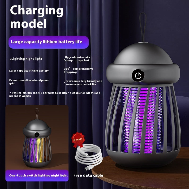 Mosquito Killer Lamp Insect Repellent Radiation Less & Mute Electric Insect Trap Usb Charging