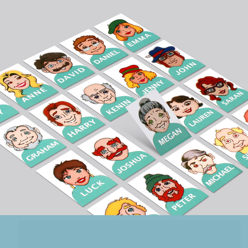 Pädagogisches Brettspiel Kartenspielzeug Kinder Logisches Denken Charakter Eltern-Kind-Interaktion
