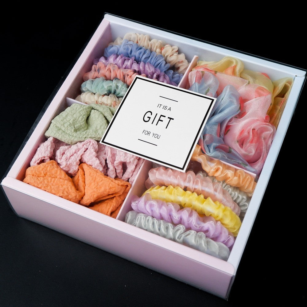 Girl's Popular Hair Srunchies Gift Box