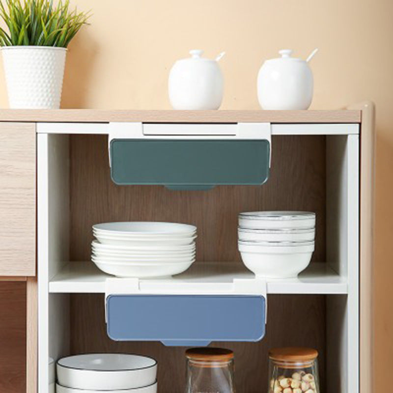 Kitchen Cabinet Divider Shelf Drawer Organizer