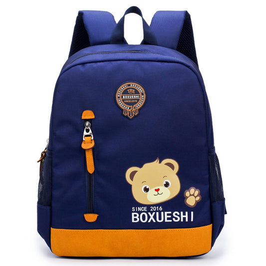 Cartoon bear nursery school bag
