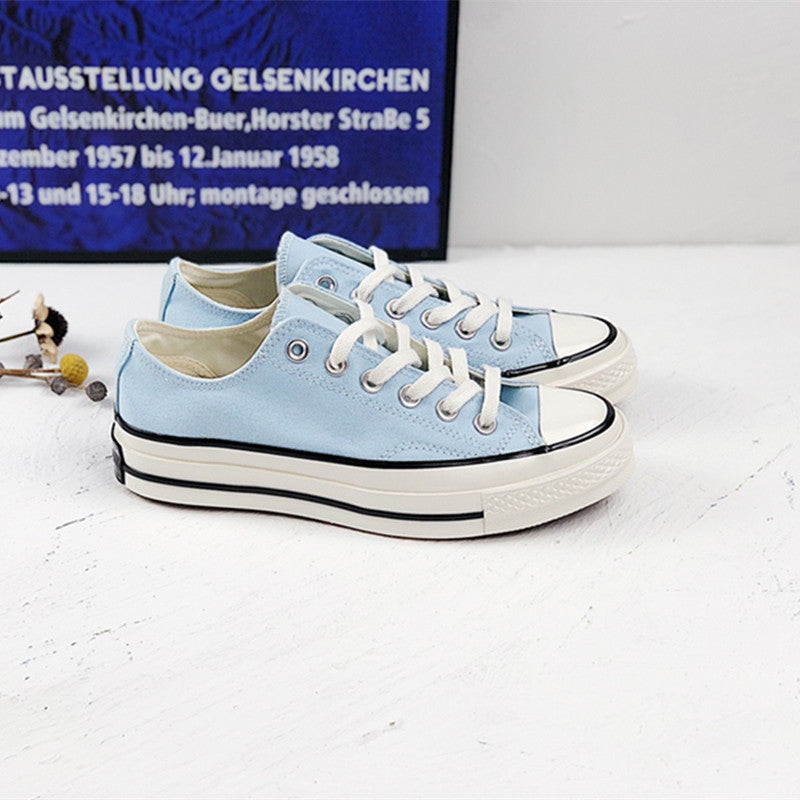 Stitching High-top Casual Shoes