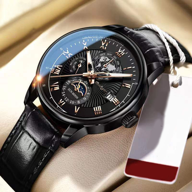 Mode Persönlichkeit Business Gürtel Uhr Männer