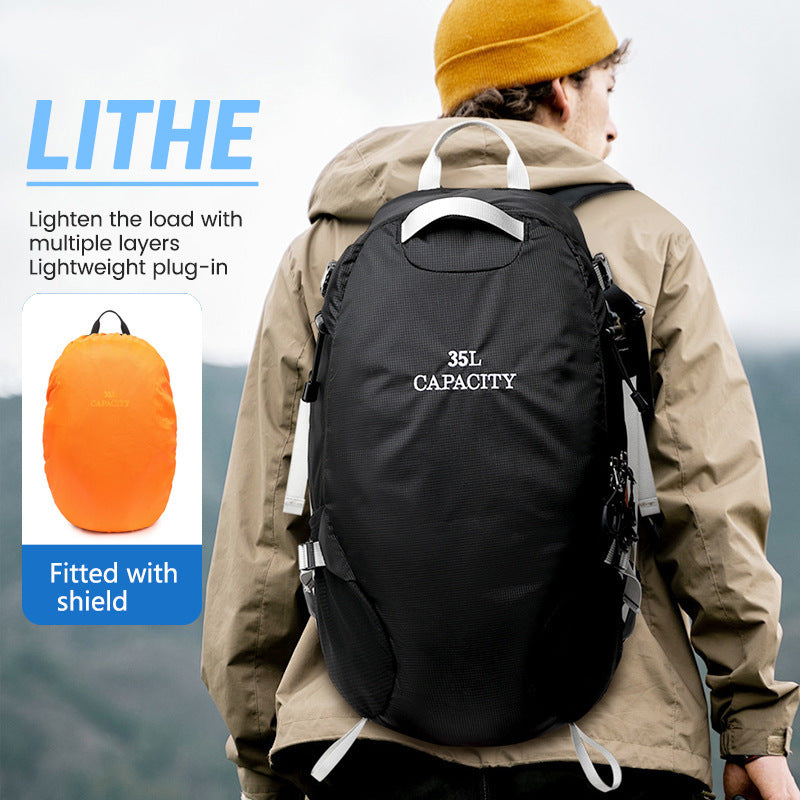 Outdoor Multifunctional Waterproof Hiking Backpack Large Capacity Lightweight Folding Travel