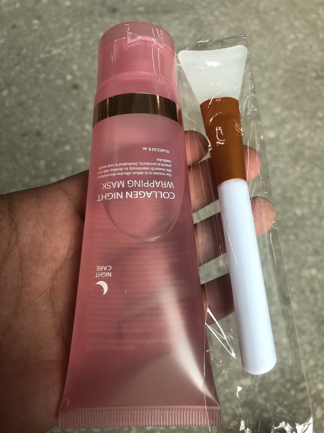 Gesichtsmaske Collagen Wrapping Mask Straffende Elastizität & Feuchtigkeitsversorgung Anti-Falten Für die Hautpflege