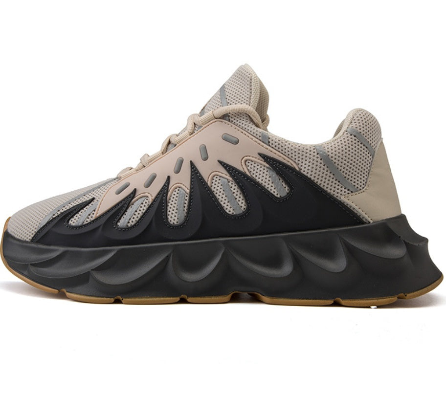 Increased breathable men's shoes