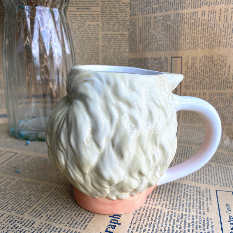 Funny Trump Face Sculpture Mug