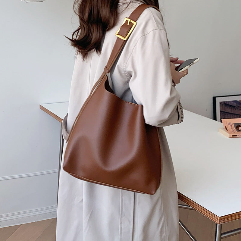 Women's Shoulder Minimalist PU Leather Bag