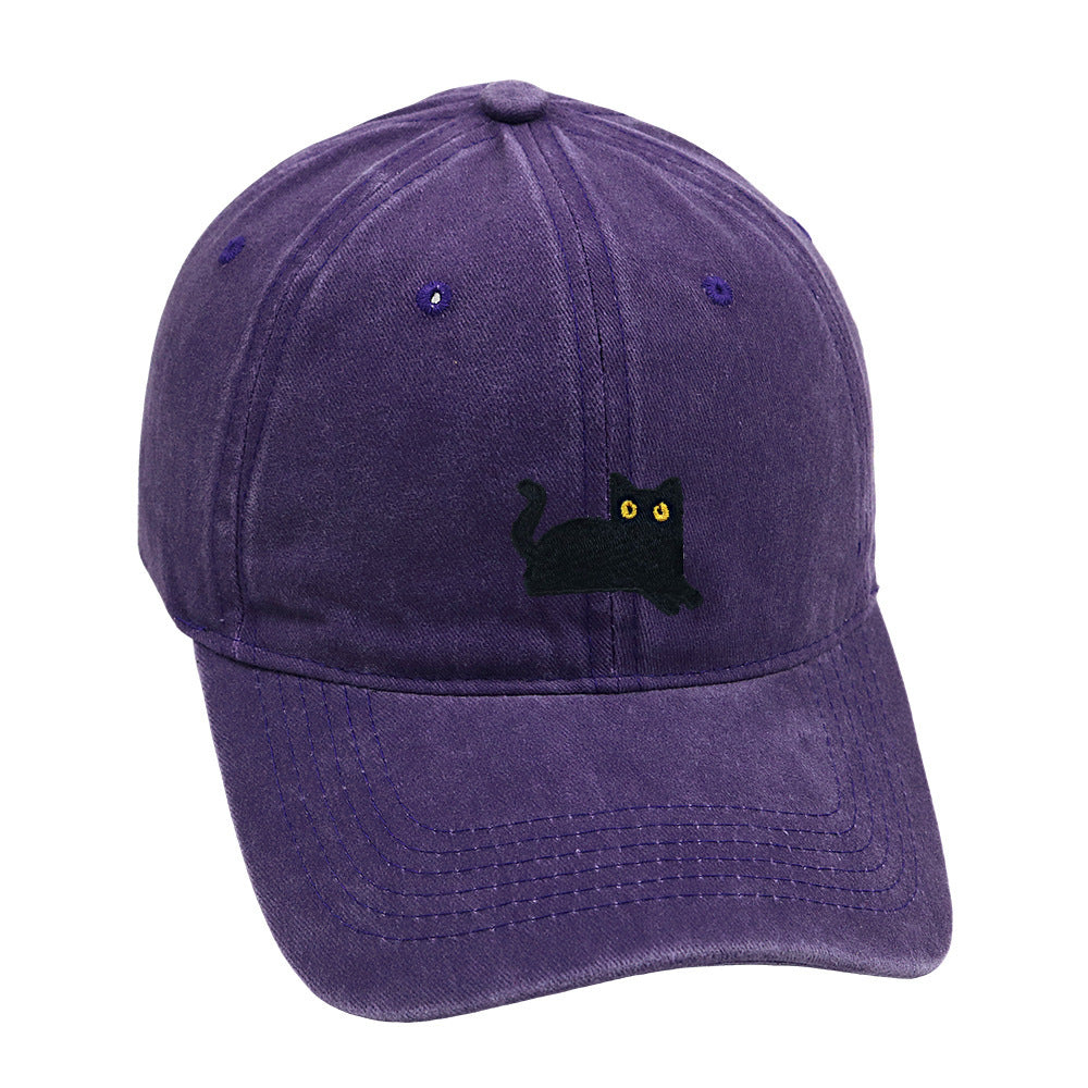Retro Distressed Men And Women Peaked Cap