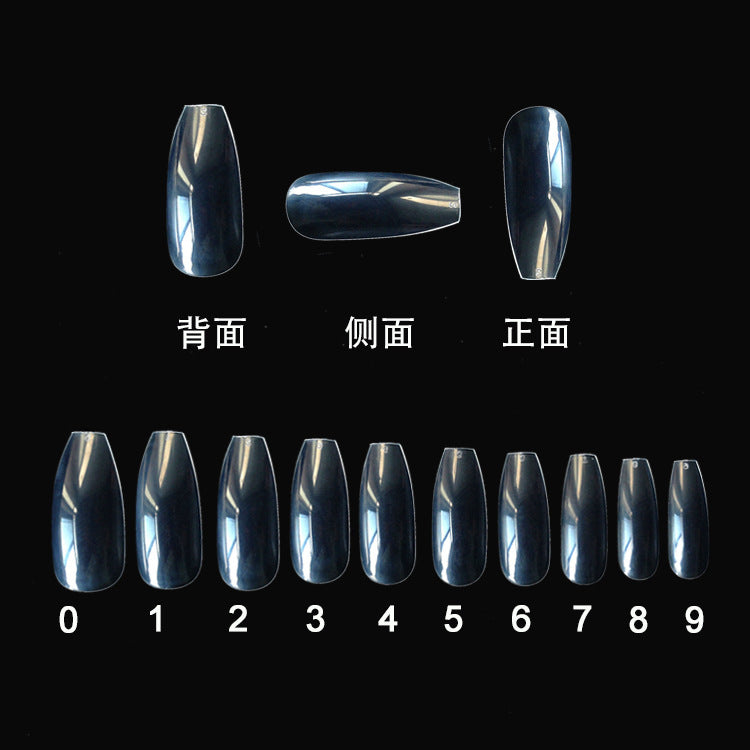 透明ナチュラルつけ爪500枚