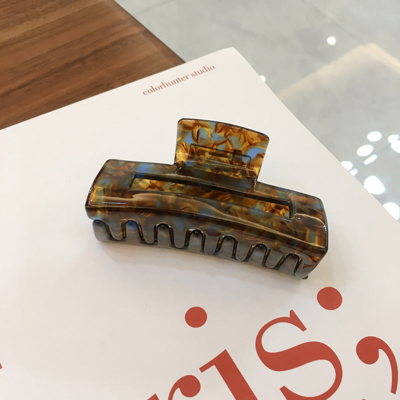 Grab Acetate Ponytail Temperament Hair Clip