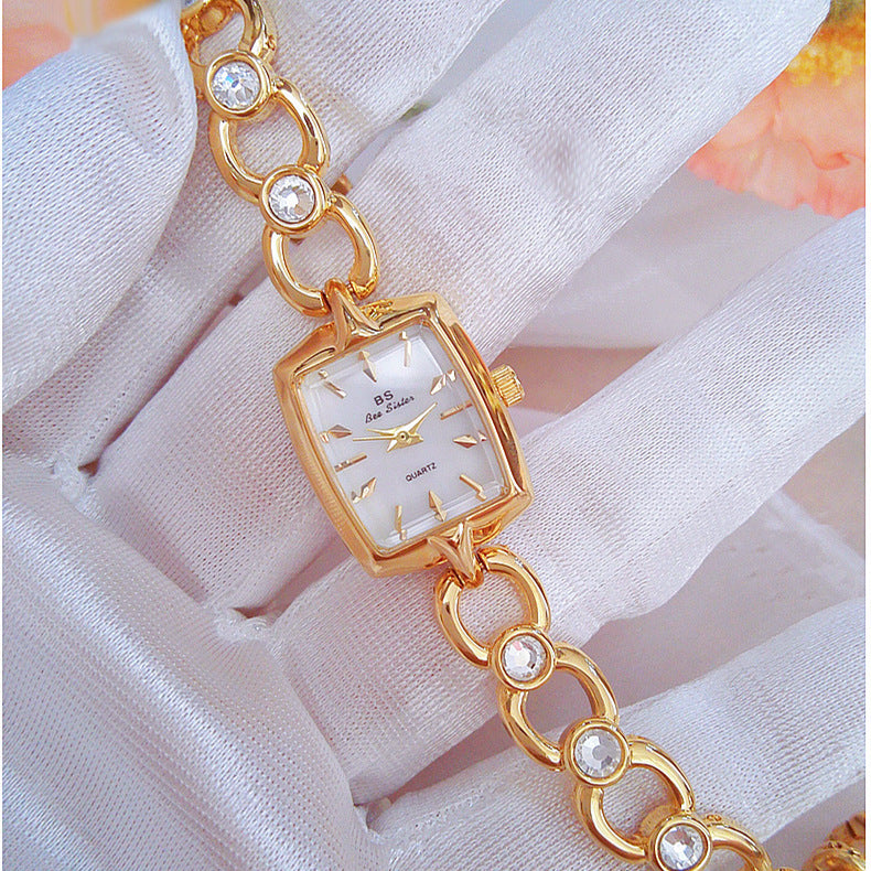 Mode Quarzuhr Diamant Armband