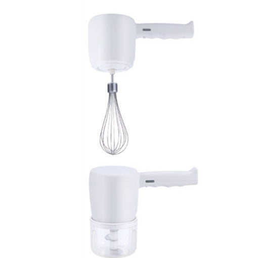 ブレンダー 2 in 1 多機能電動ハンドミキサー USB プラネタリーハンドヘルドミキサー ボウル付き フードプロセッサー チョッパー ビーター 泡立て器