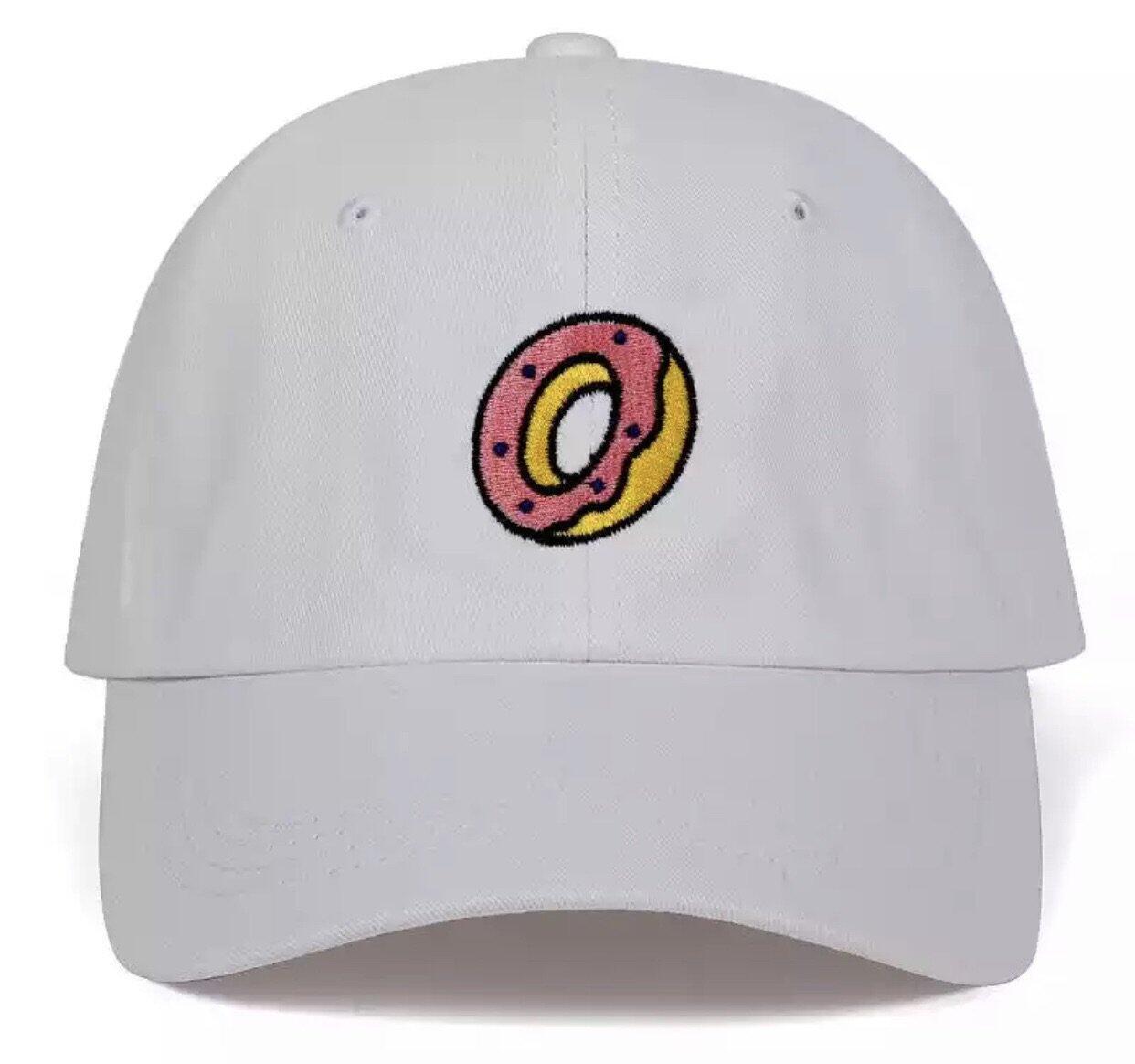 Baseballkappe mit Donut-Stickerei