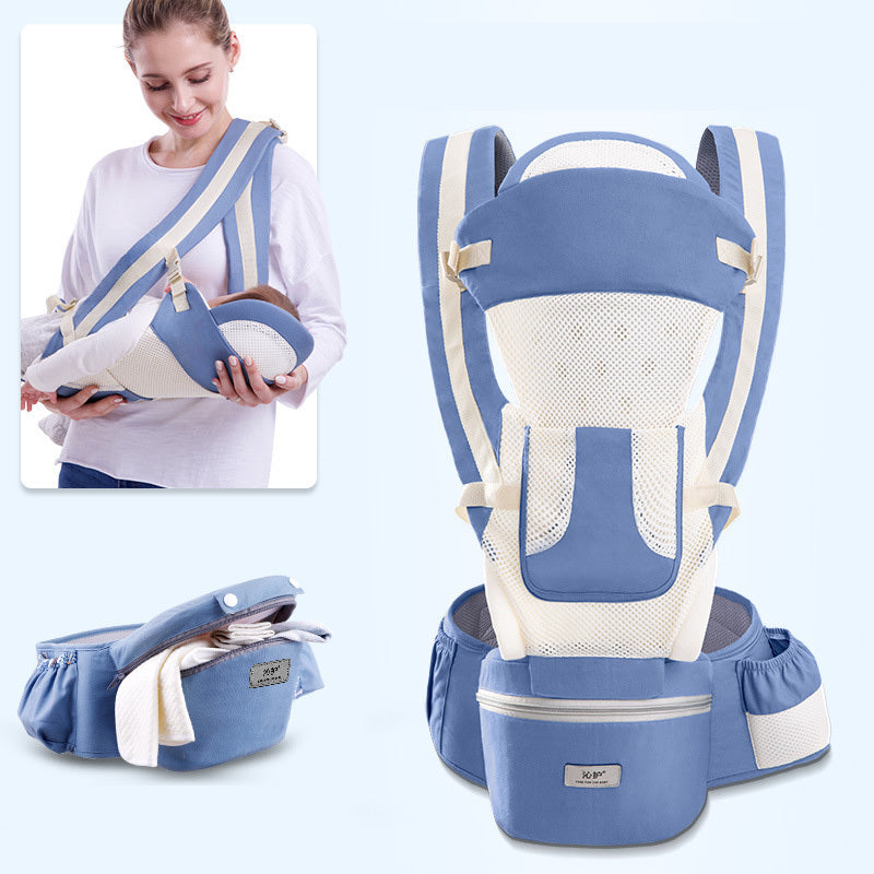 Infant Baby Hipseat Carrier 3 In 1 Front Facing Ergonomic Kangaroo Baby Wrap Sling