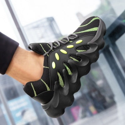 Increased breathable men's shoes