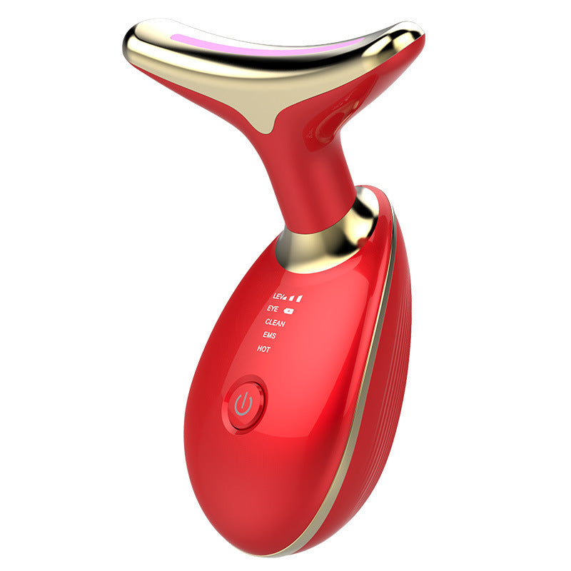 EMS Thermal Neck Lifting und Straffung Massagegerät Elektrischer Mikrostrom Faltenentferner