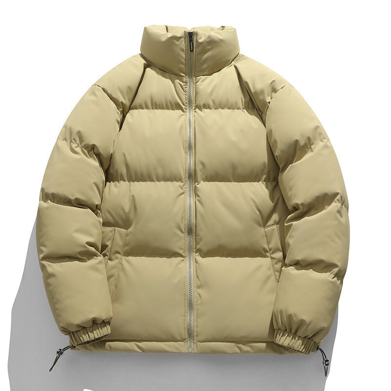 Men's Stand Collar Loose And Warm Down Coat