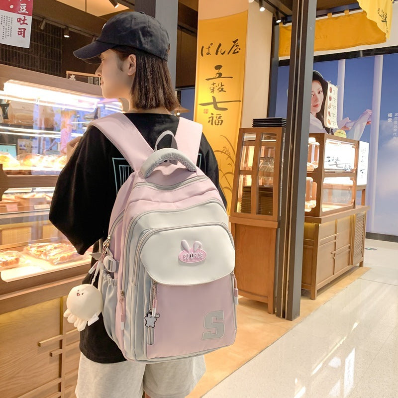 Harajuku Grundschultasche mit großem Fassungsvermögen
