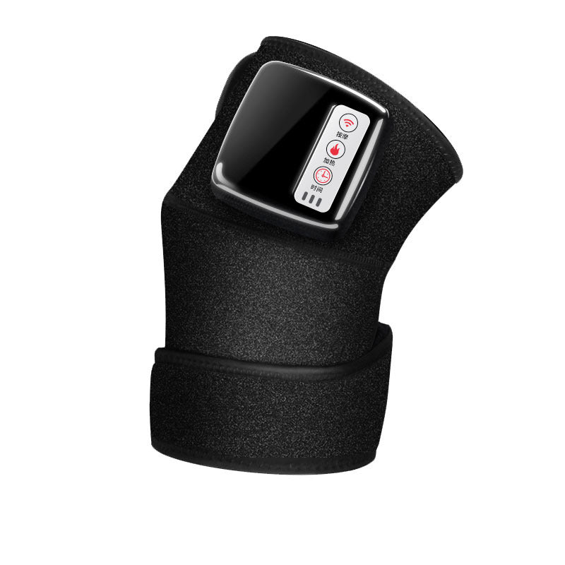 Beheiztes Kniemassagegerät, verschiedene Vibrations- und Heizmodi, 3-in-1-verstellbare Bandage für Knie, Schultern und Gelenke