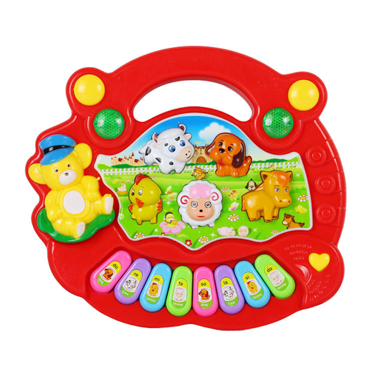 Bauernhof Tier Tastatur Musikinstrument Kind Baby Spielzeug
