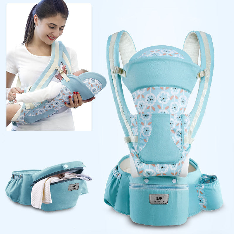 Infant Baby Hipseat Carrier 3 In 1 Front Facing Ergonomic Kangaroo Baby Wrap Sling