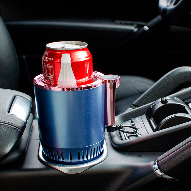 2 in 1 車用暖房&冷房 12V スマートカーカップホルダー デジタル温度表示
