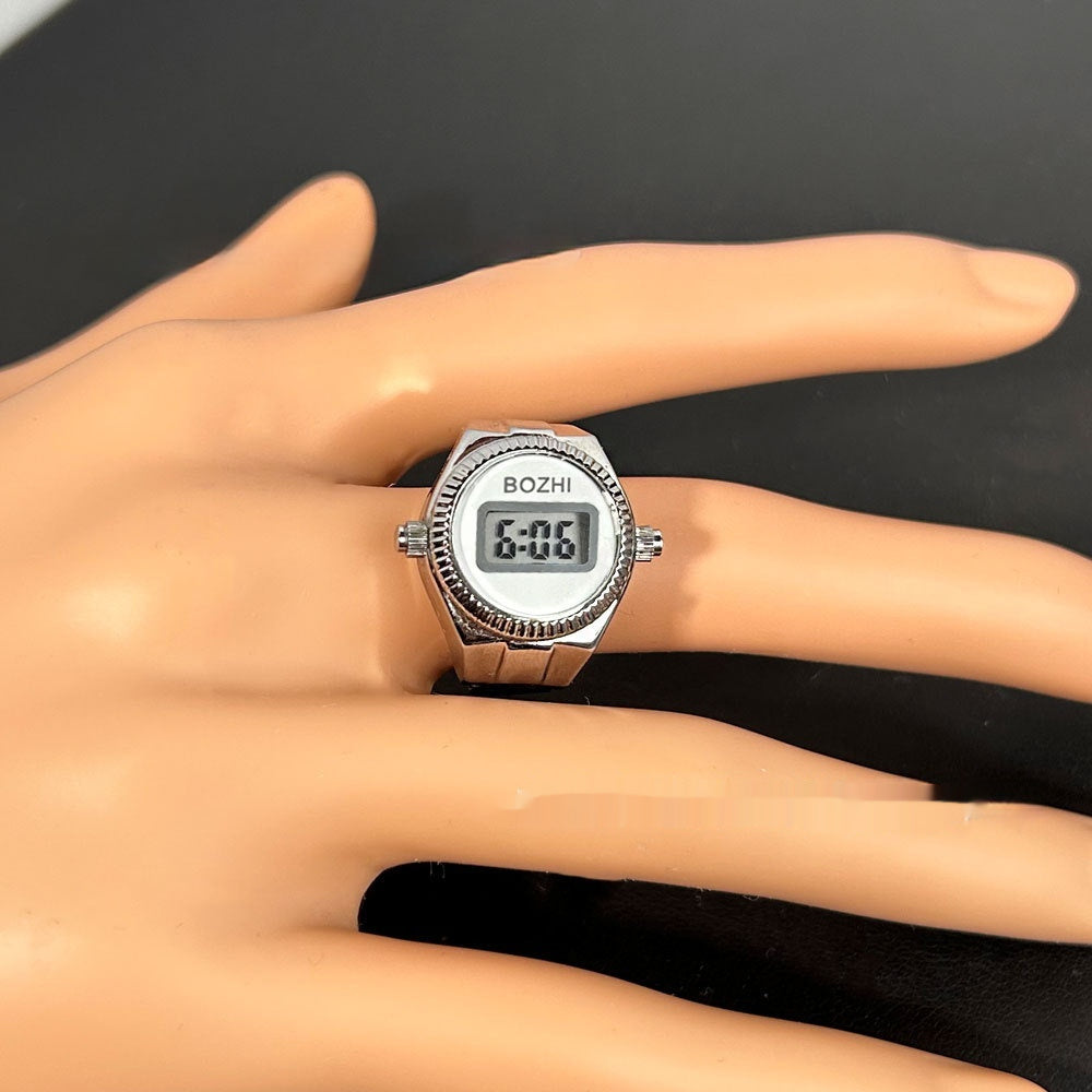 Women's Fashion Digital Display Mini Ring Watch