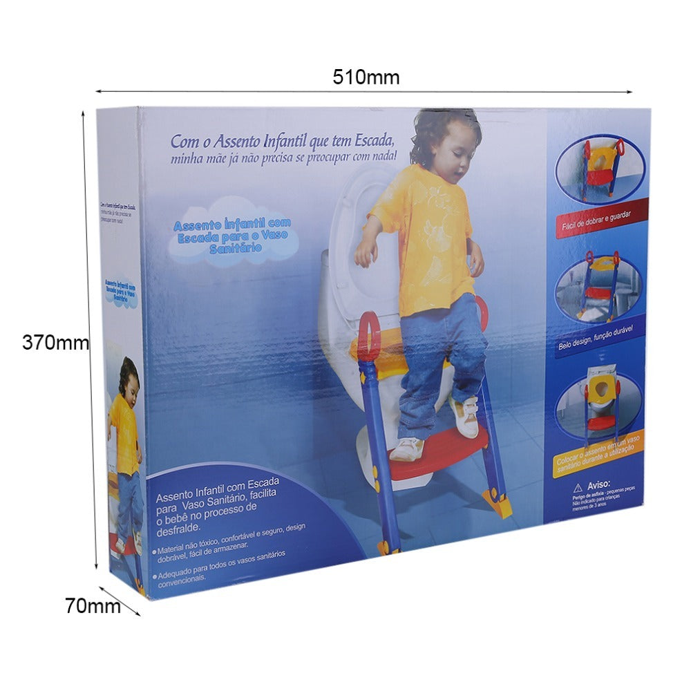 3-in-1 ベビー幼児用トイレトレーニング用安全トイレチェア