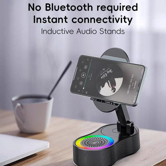 Bluetooth Speaker Three-in-one Phone Stand