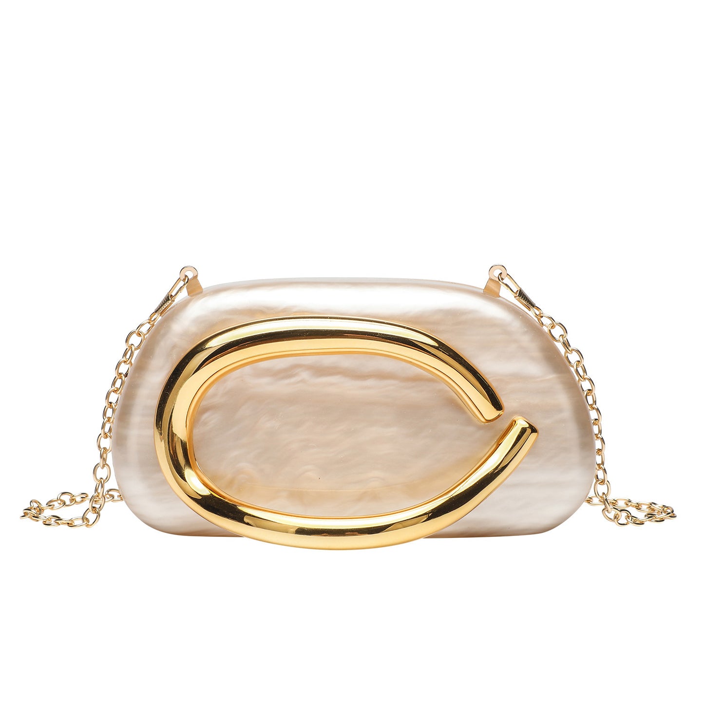 Acrylic Dinner Clutch Shoulder Crossbody Bag