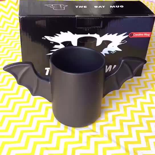Bat Wing Handle Mug