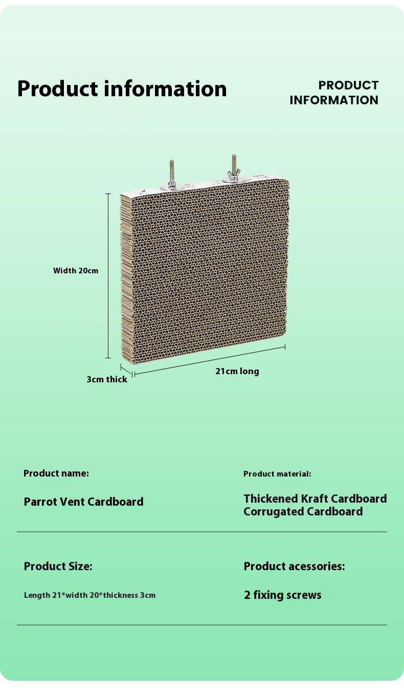 Layer Pie Haustierbettmaterial für Vogelhaustiere