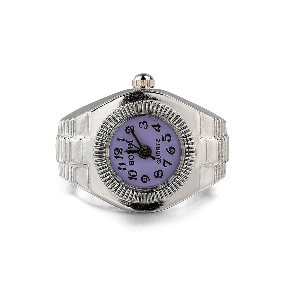 Time Ring Watch New Korean Style Alloy Creative