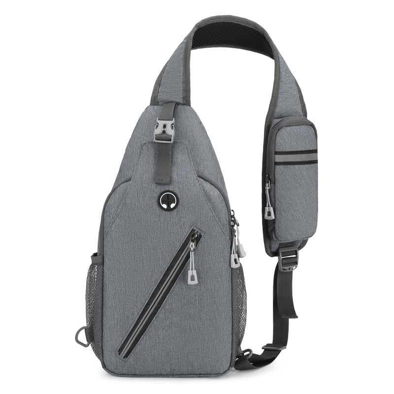 New Hard-Wearing Canvas Shoulder Messenger chest Bag