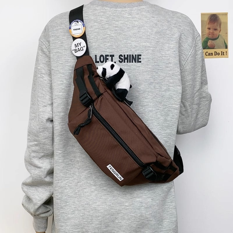 Trendy One-shoulder Chest Bag