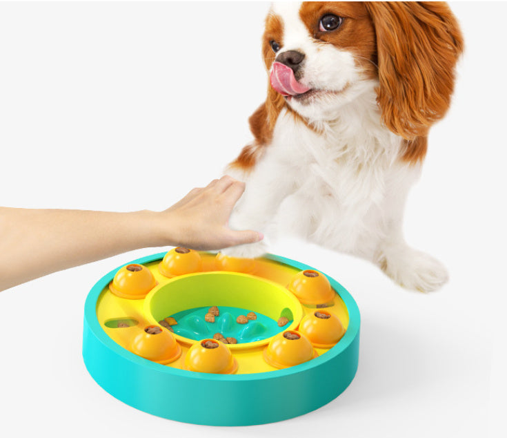 Hundespielzeug, Puzzlespielzeug, Slow Feeder, interaktiver Futterspender für Welpen, erhöht den IQ