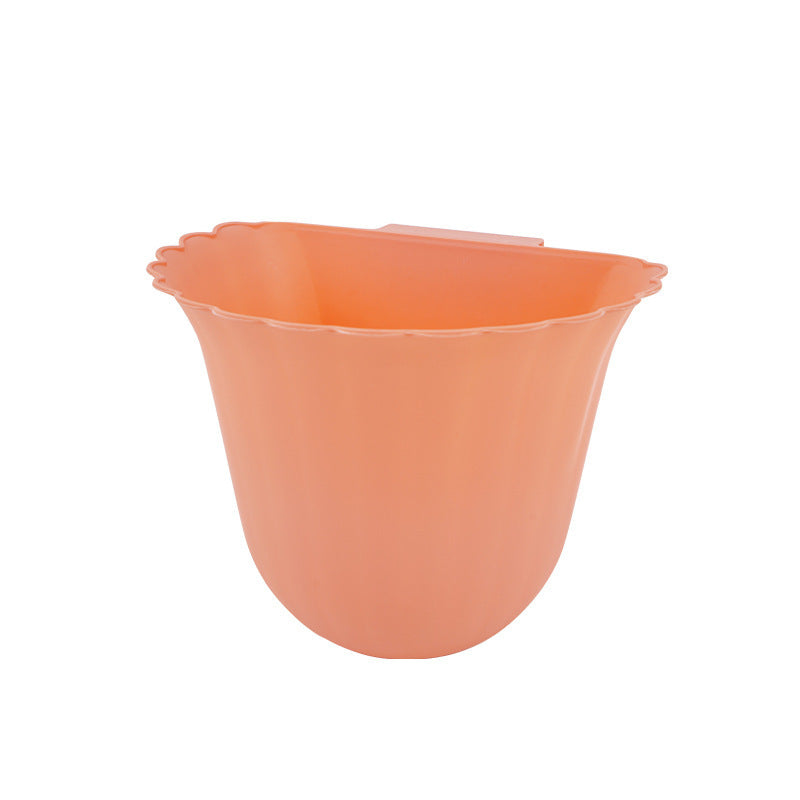 Hängender Mülleimer in Blumenform für die Küche